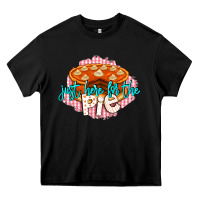 Black Just Here For The Pie Heavy Core Tee - LillyAllenDesigns
