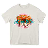 Cream Just Here For The Pie Heavy Core Tee - LillyAllenDesigns