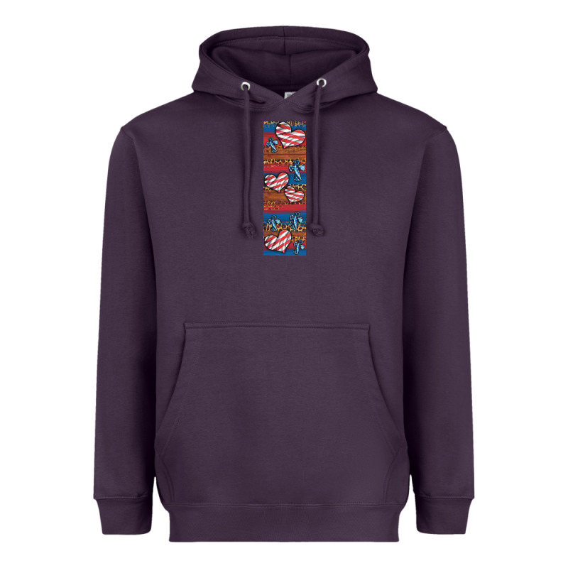 Usa Flag And Cross Penwraps 1 Heavyweight Hoodie by Artiststas | Teevron