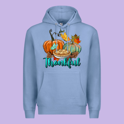 Thankful Pumpkins Premium Hoodie Designed By Bundleandbundleshop