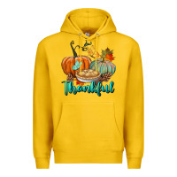 Lemon thankful pumpkins Premium Hoodie - BundleAndBundleShop