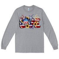 Love 4th Of July Long Sleeve Tee | Teevron