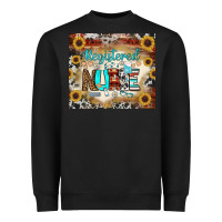 Black Registered Nurse Tumbler Heavyweight Sweatshirt - BundleAndBundleShop