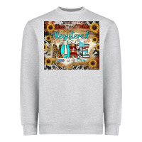 Heather Grey Registered Nurse Tumbler Heavyweight Sweatshirt - BundleAndBundleShop