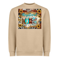 Mushroom Registered Nurse Tumbler Heavyweight Sweatshirt - BundleAndBundleShop