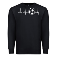 Black soccer hoodie for teens, men, & women   soccer lover gift pullover hoo Premium Sweatshirt - minhPixels