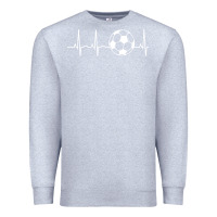 Heather Grey soccer hoodie for teens, men, & women   soccer lover gift pullover hoo Premium Sweatshirt - minhPixels