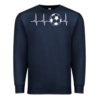 Navy soccer hoodie for teens, men, & women   soccer lover gift pullover hoo Premium Sweatshirt - minhPixels