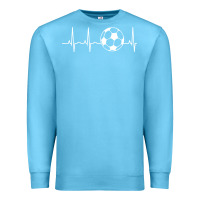 Ocean Blue soccer hoodie for teens, men, & women   soccer lover gift pullover hoo Premium Sweatshirt - minhPixels