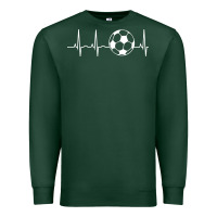 Sports Green soccer hoodie for teens, men, & women   soccer lover gift pullover hoo Premium Sweatshirt - minhPixels