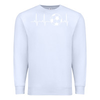 White soccer hoodie for teens, men, & women   soccer lover gift pullover hoo Premium Sweatshirt - minhPixels