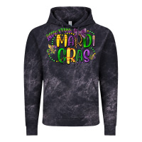Cloud Black little miss mardi gras Vintage Hoodie - CowGirlArtShop