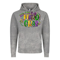 Cloud Rock little miss mardi gras Vintage Hoodie - CowGirlArtShop