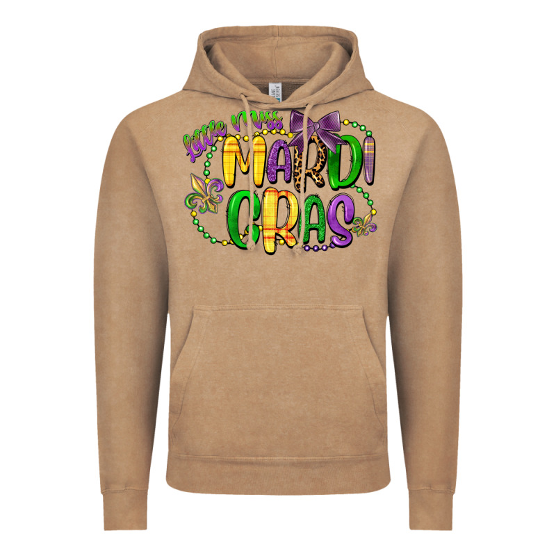 Little Miss Mardi Gras Vintage Hoodie by CowGirlArtShop | Teevron