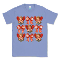 Colony Blue Valentines Eros and bow Classic Tee - CowhideDigitalArt