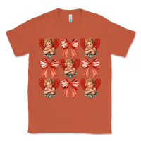 Copper Valentines Eros and bow Classic Tee - CowhideDigitalArt