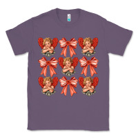 Lavender Valentines Eros and bow Classic Tee - CowhideDigitalArt