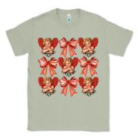 Matcha Valentines Eros and bow Classic Tee - CowhideDigitalArt