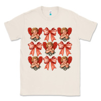 Natural Valentines Eros and bow Classic Tee - CowhideDigitalArt