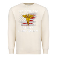 Sandshell Veteran Navy Corpsman Patriotic 4th of July Gifts Premium Sweatshirt - minhPixels