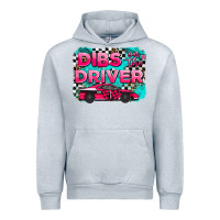 Heather Grey dibs on the driver background Urban Hoodie - AdoDesignShop