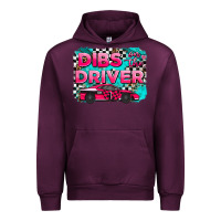 Mauve Wine dibs on the driver background Urban Hoodie - AdoDesignShop