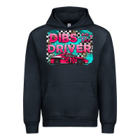 Navy dibs on the driver background Urban Hoodie - AdoDesignShop
