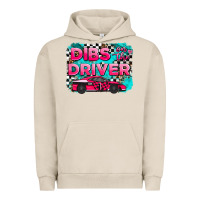 Pigment French Oak dibs on the driver background Urban Hoodie - AdoDesignShop
