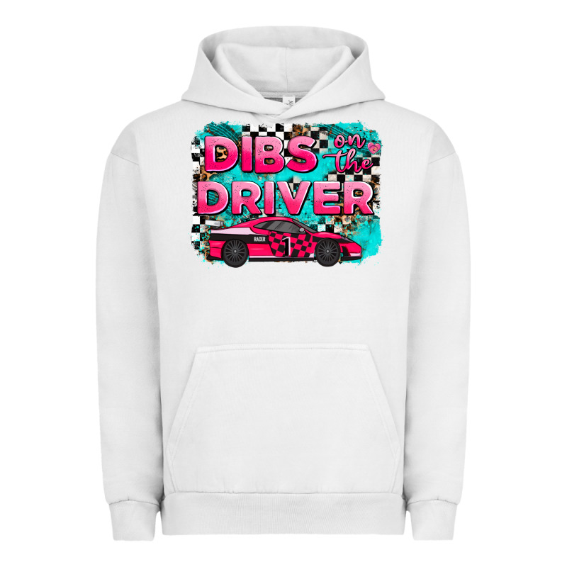Dibs On The Driver Background Urban Hoodie by AdoDesignShop | Teevron
