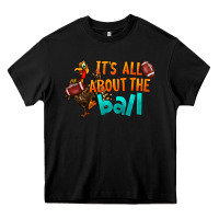 Black It's All About The Ball Heavy Core Tee - LillyAllenDesigns
