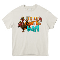 Cream It's All About The Ball Heavy Core Tee - LillyAllenDesigns
