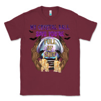 Burgundy My Crystal Ball Says You're Classic Tee - texasbilliewilder
