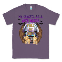 Lavender My Crystal Ball Says You're Classic Tee - texasbilliewilder
