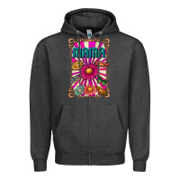 Charcoal Heather mama Zipper Hoodie - CowhideDigitalArt