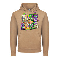 King Cake Mardi Gras Vintage Hoodie | Teevron