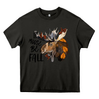 Asphalt It Moose Be Fall Heavy Core Tee - LillyAllenDesigns
