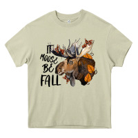 Mossy It Moose Be Fall Heavy Core Tee - LillyAllenDesigns