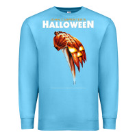 Ocean Blue Halloween 1978 Original Graphic . Premium Sweatshirt - minhPixels
