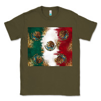 Army Green Mexican Flag Classic Tee - RanaPortraitStore