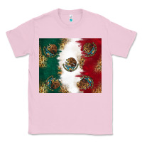 Bubblegum Pink Mexican Flag Classic Tee - RanaPortraitStore