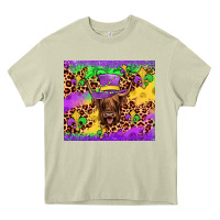 Mossy highland cow mardi gras tumbler Heavy Core Tee - JahusDesignShop