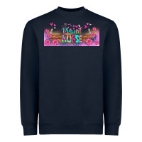 Navy proud nurse libbey glass Heavyweight Sweatshirt - BundleAndBundleShop