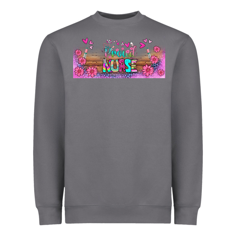 Proud Nurse Libbey Glass Heavyweight Sweatshirt by BundleAndBundleShop | Teevron