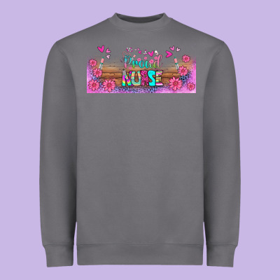 Proud Nurse Libbey Glass Heavyweight Sweatshirt Designed By Bundleandbundleshop