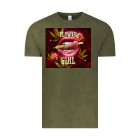Vintage Olive flower girl Vintage Tee - TumblerDesignByShophia
