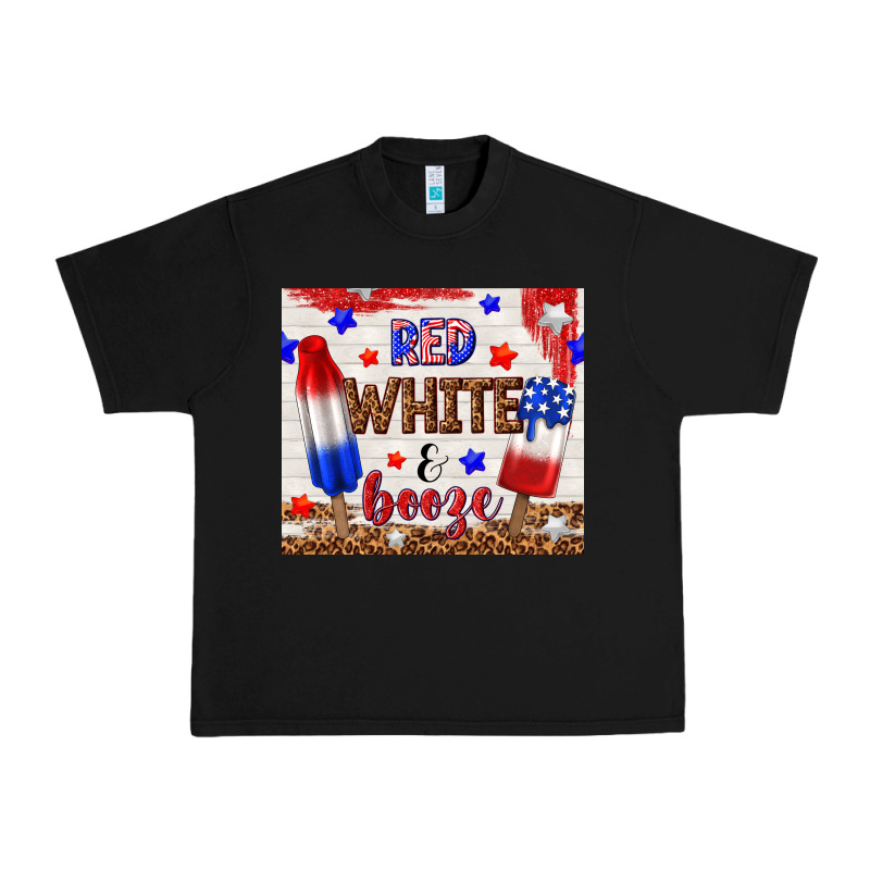 Red White And Booze Urban Heavy Tee by TumblerDesignByShophia | Teevron