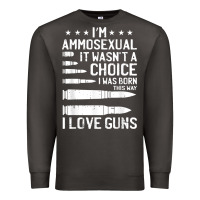 Smoke Ammosexual Bullets Love Pro Gun Lover Cool Enthusiast Gifts Premium Sweatshirt - minhPixels