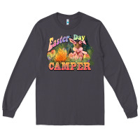 Smoke Easter Day Camper Long Sleeve Tee - HowdyJamesFarm