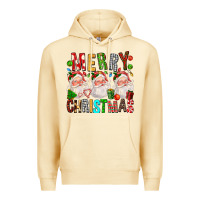Pina Colada Merry christmas santa Premium Hoodie - FaDigitalArtStudio