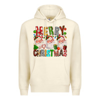 Sandshell Merry christmas santa Premium Hoodie - FaDigitalArtStudio